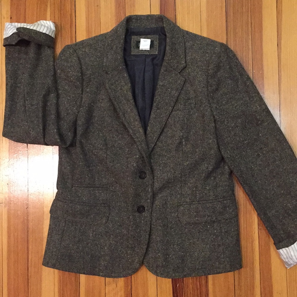 JCrew Tweed Blazer Sz 10